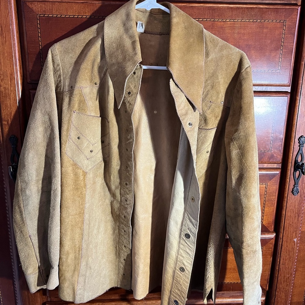 Vintage Suede Leather Jacket - Sears